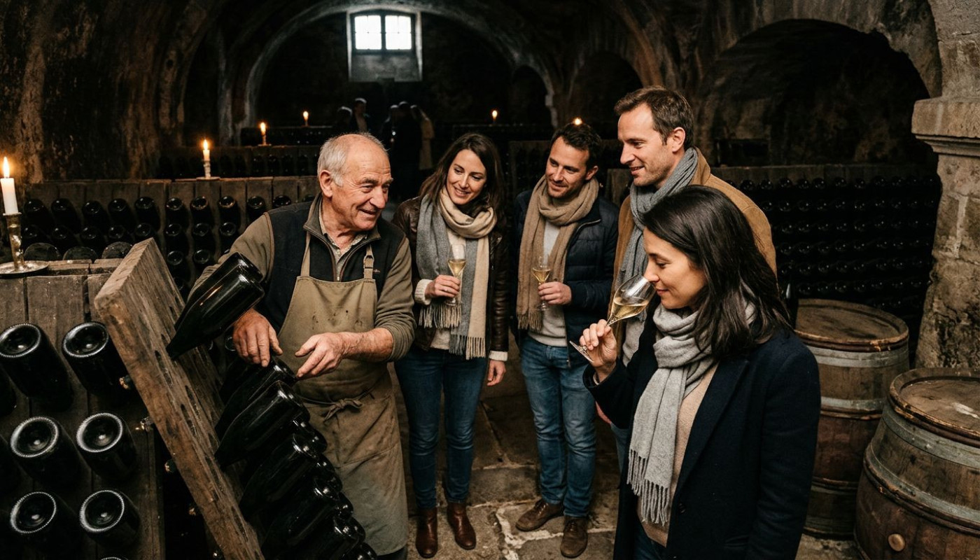 Entrez dans les coulisses d’une visite sensorielle d’un domaine de champagne